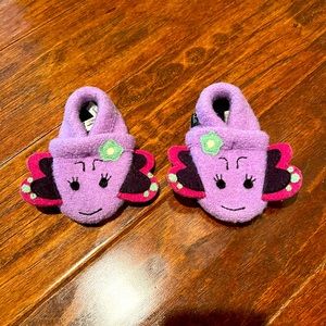 Garnet Hill slippers, 6-12 months